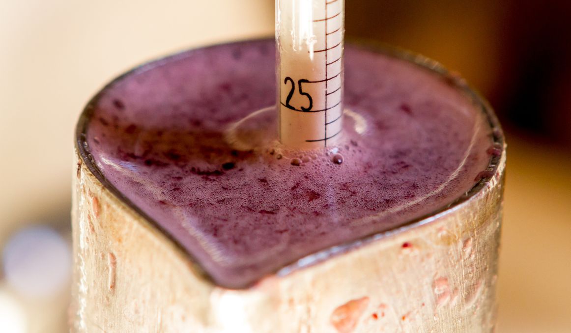 Alcohol Alokoholometer Wood Case Sugar Content Measure Wine Schnapps 