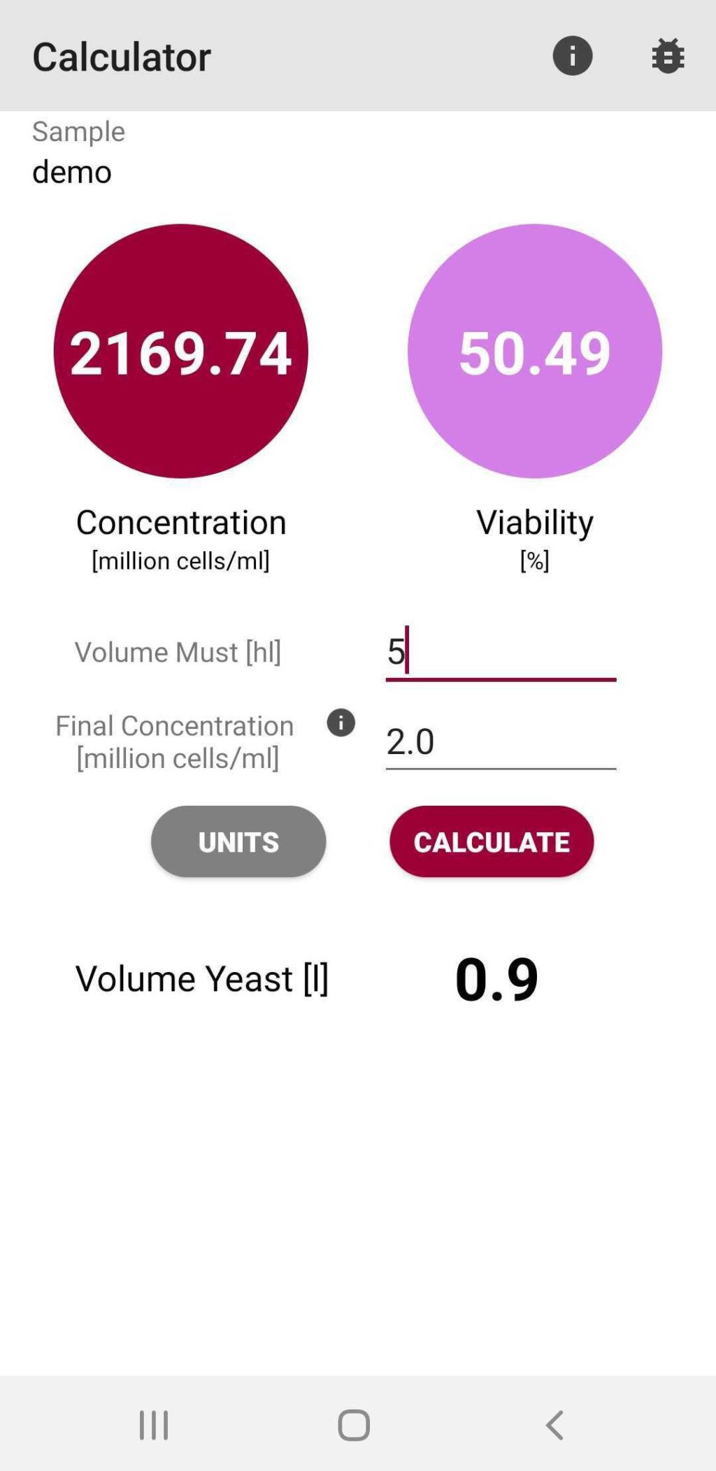 Pitch Rate Calculator for Wine